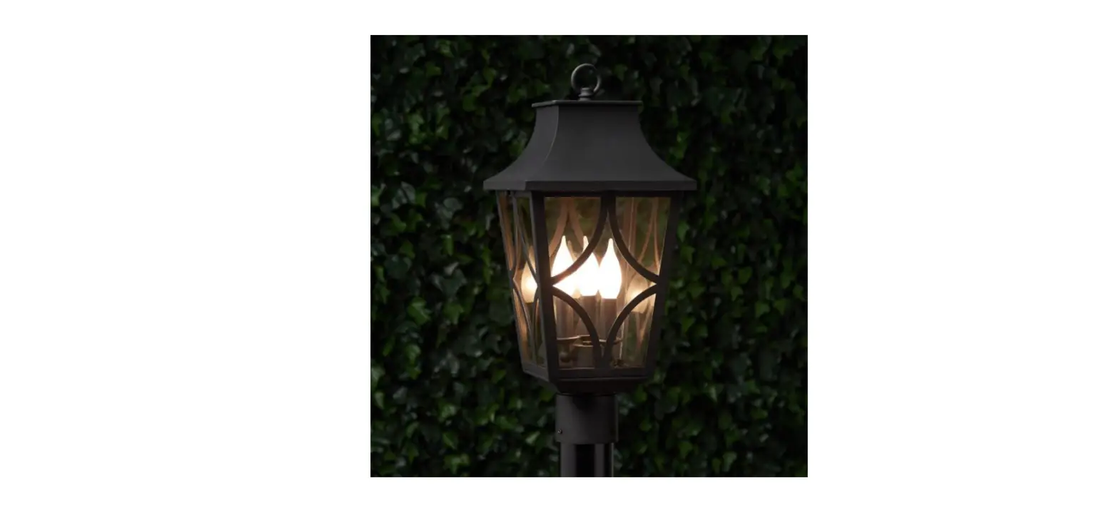 Signature Hardware 434131 Altimeter 3 Light Candelabra Outdoor Post Lantern Instructions