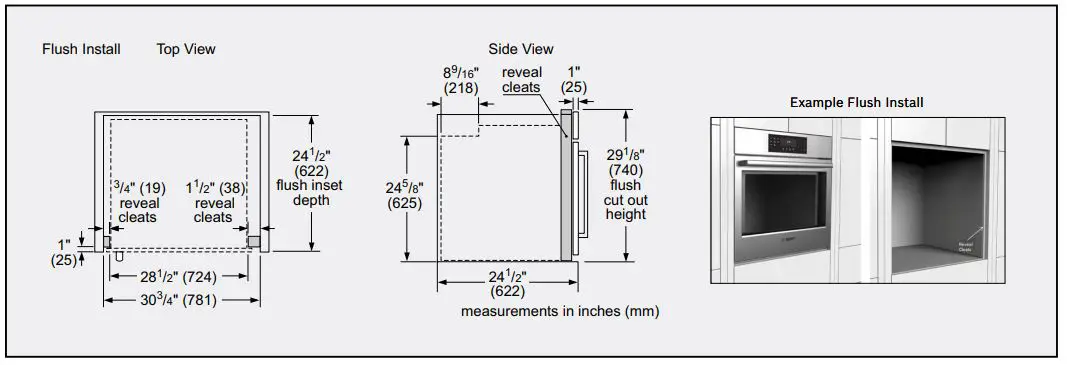 BOSCH-HBL8444RUC-800-Series-30-Inch-Single-Wall-Oven-FIG 3