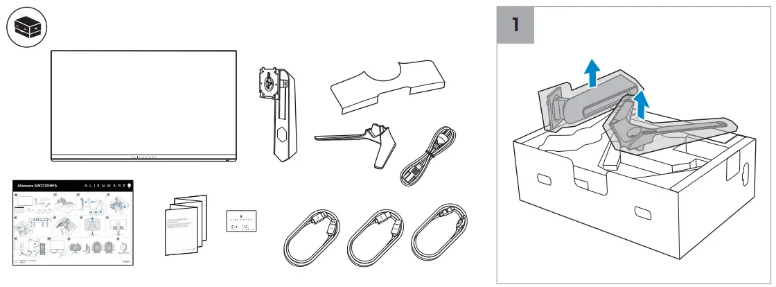 DELL Alienware AW2720HFA Monitor