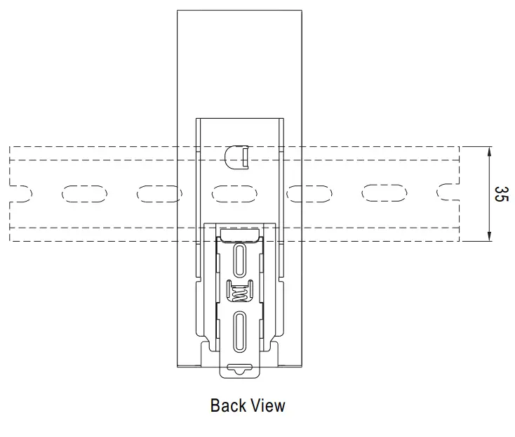 MEAN WELL EDR-120 DIN Rail Switching Power Supply - fig 4