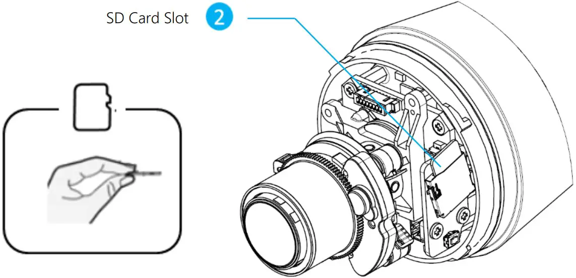 Micro SD card installation