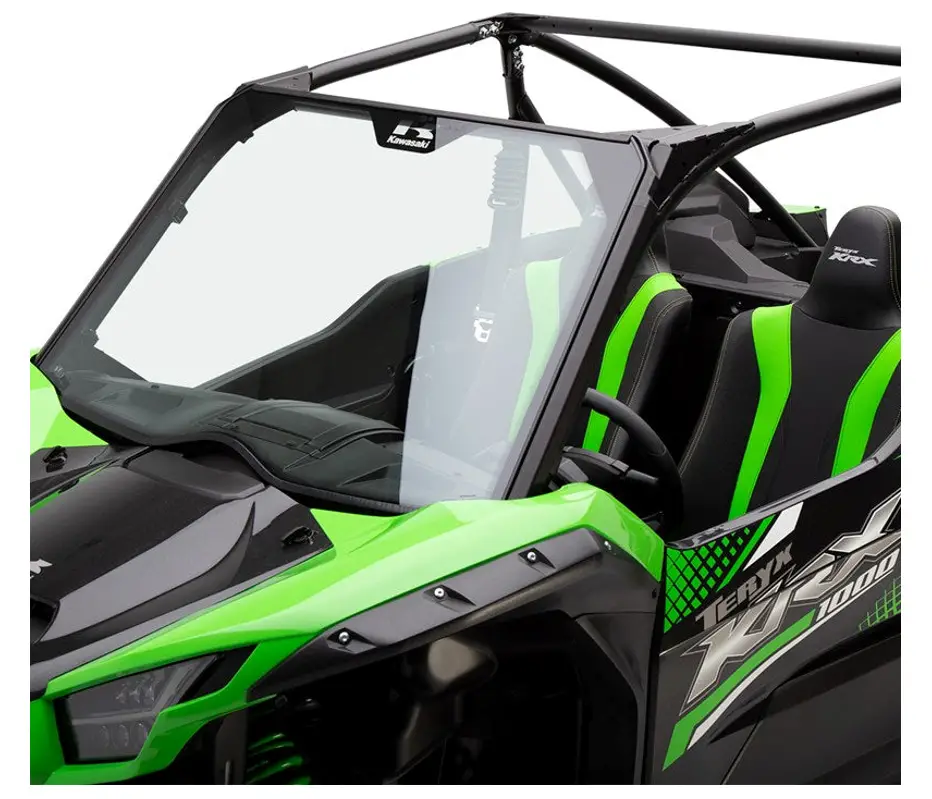 Kawasaki 14475 Hard Coated Polycarbonate Windshield - fig