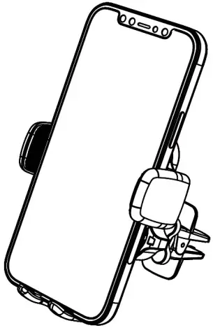 ACEFAST D1 15W Fast Wireless Charger Car Mount Holder - clip arms