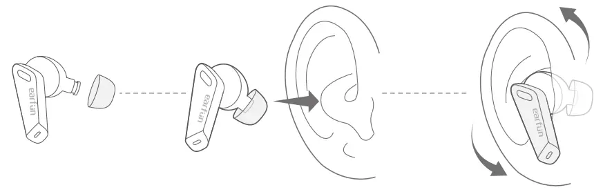 earfun TW302 Air Pro ANC Wireless Earbuds -HAW