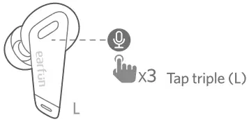 earfun TW302 Air Pro ANC Wireless Earbuds -VOICE