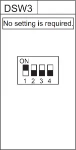 Dip Switch Setting of Outdoor Unit Instructions