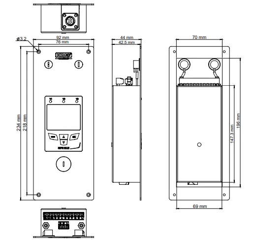 sauermann CPE 310 Flush Mount Multifunction Pressure Transmitter - Feature