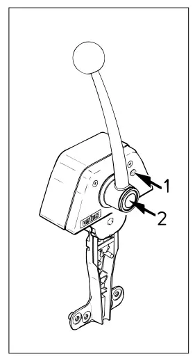 VETUS RCTOPB Mechanical Remote Engine Control - Control