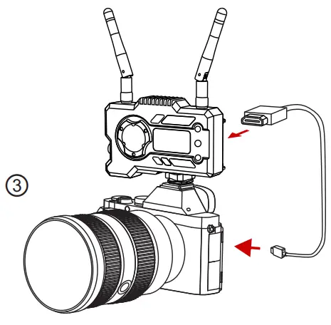 HOLLYLAND MARS 400S PRO SDIHDMI Wireless Video Receiver - INSTALLATION 3