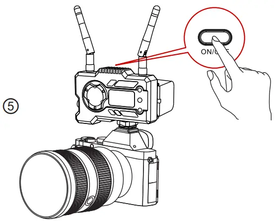 HOLLYLAND MARS 400S PRO SDIHDMI Wireless Video Receiver - INSTALLATION 5