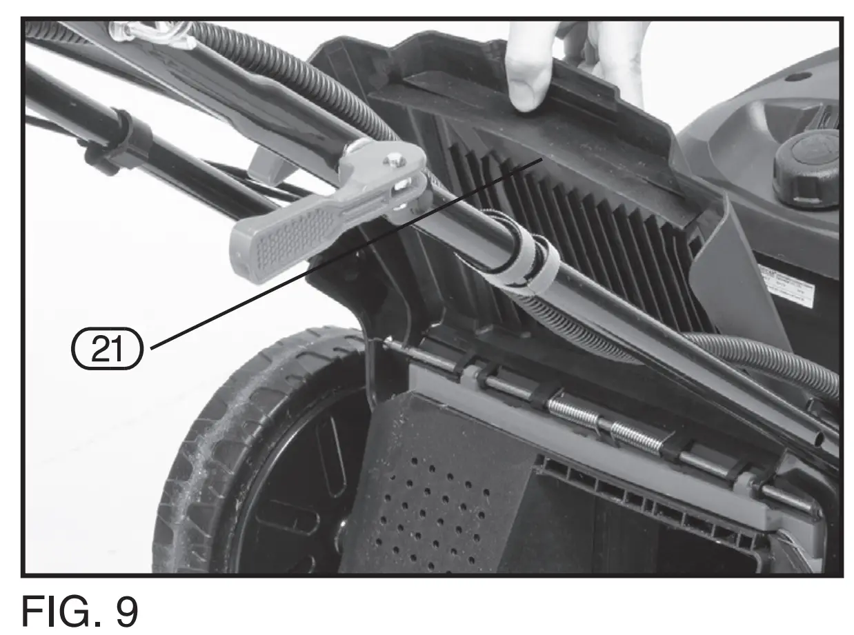 Preparing The Lawn Mower