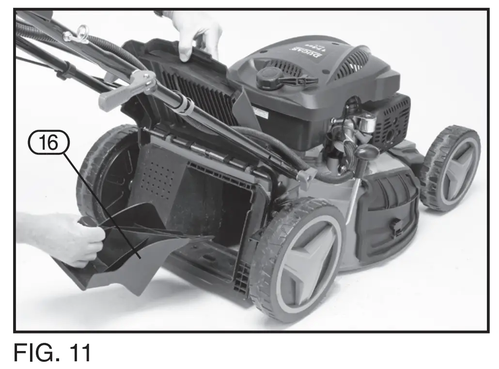 Preparing The Lawn Mower