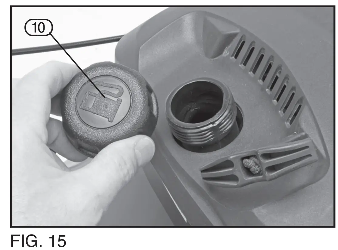 Preparing The Lawn Mower