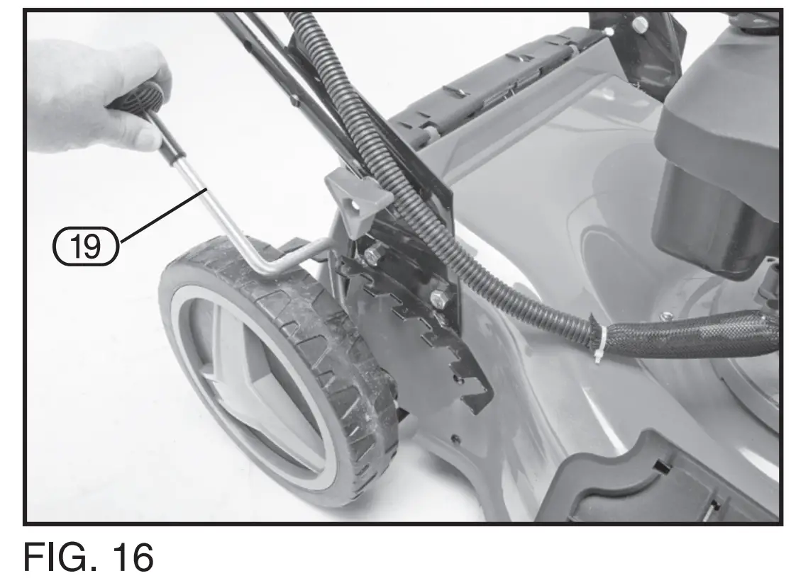 Preparing The Lawn Mower