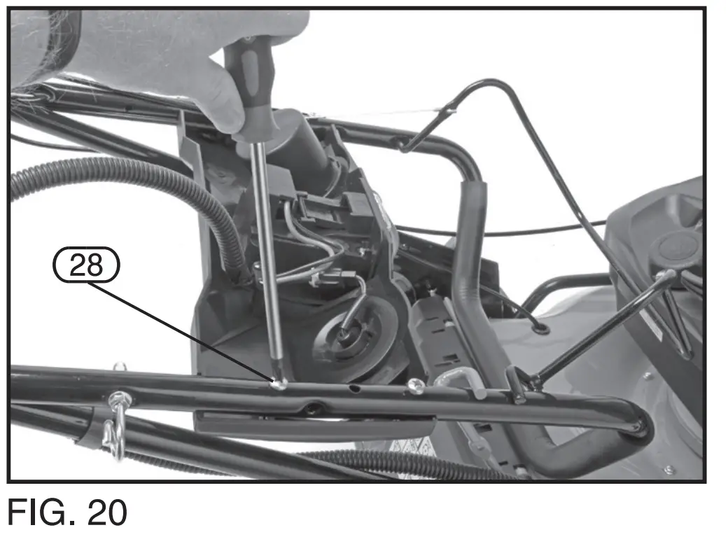 Preparing The Lawn Mower