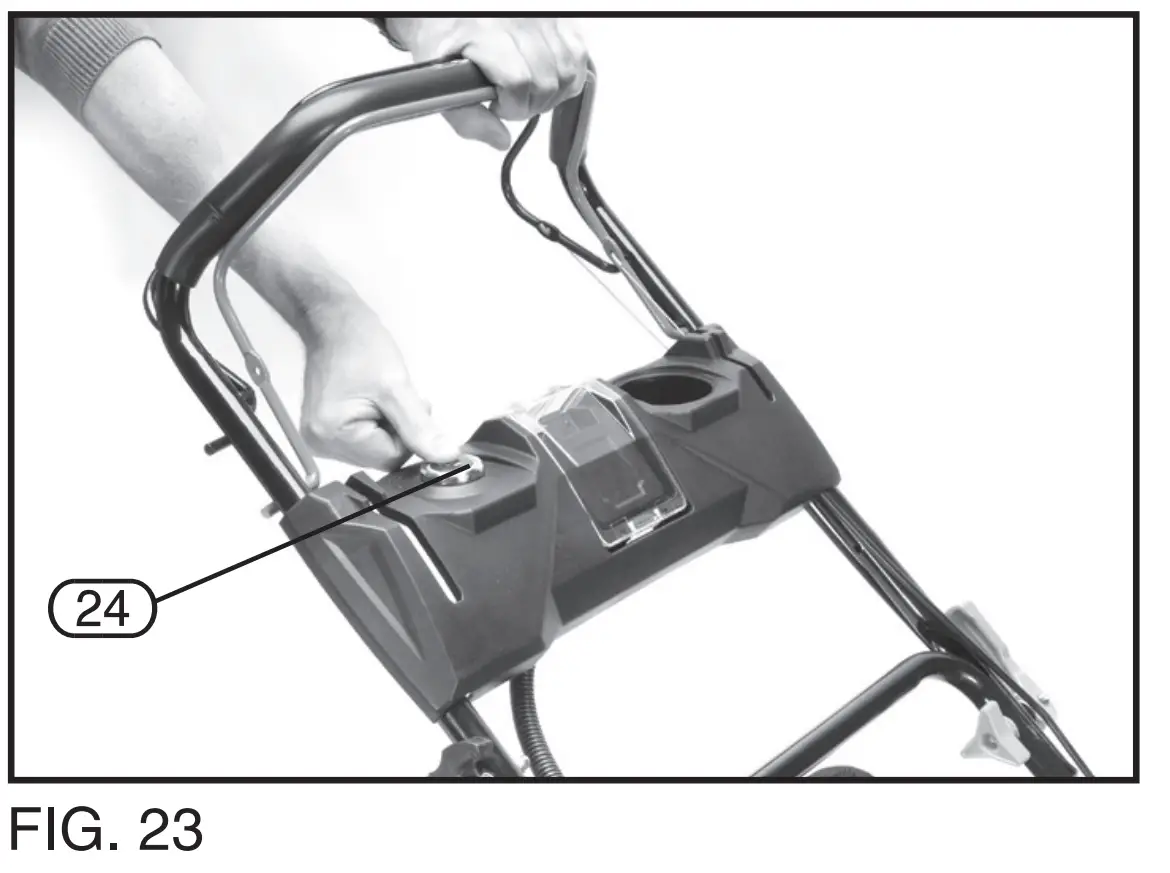 Operating The Lawn Mower