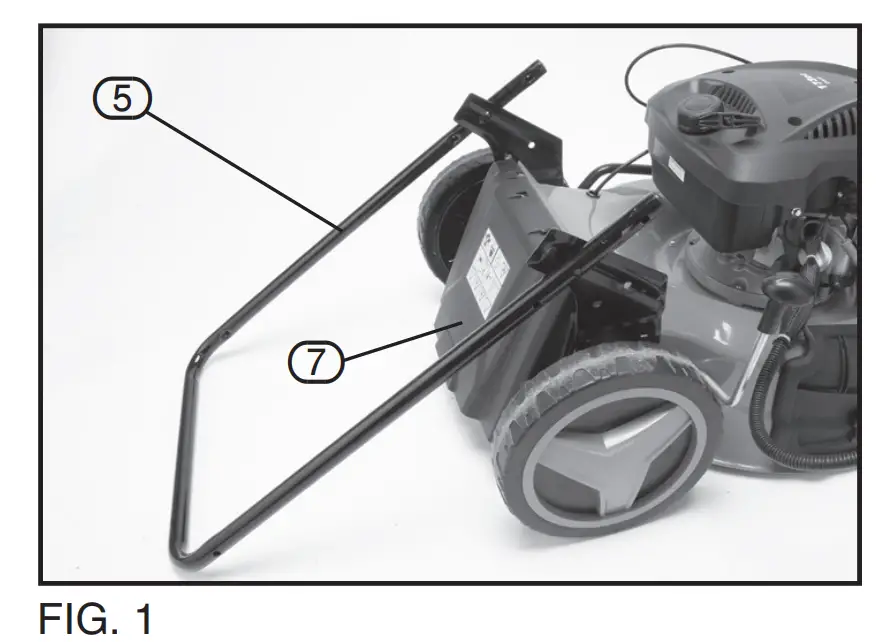 Preparing The Lawn Mower