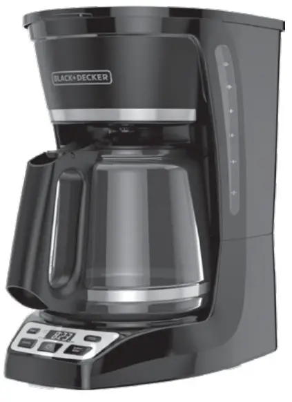 BLACK DECKER CM1070B Series 12 Cup Programmable Coffee Maker -