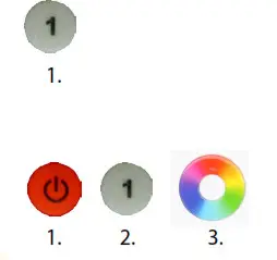 Solid Apollo LED SA-CTRL-100-TX-RX-IP67 8-Zone RGB Remote-HOW TO TURN