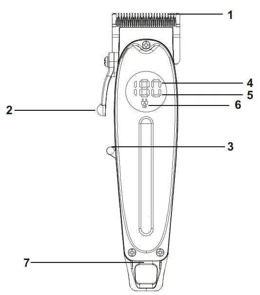 ADLER AD2831 Professional Hair clipper- 1