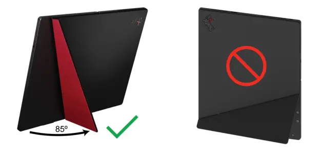 Lenovo ThinkPad X1 Fold Gen 1 Integrated kickstand