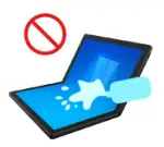 Lenovo ThinkPad X1 Fold Gen 1 - Avoid splash and wipe off liquids