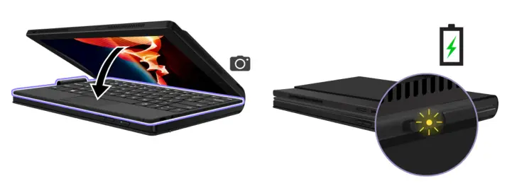 Lenovo ThinkPad X1 Fold Gen 1 Wireless charging