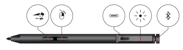 Lenovo ThinkPad X1 Fold Gen 1 - Pen overview