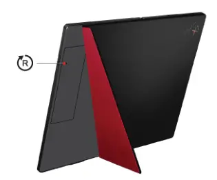 Lenovo ThinkPad X1 Fold Gen 1 - emergency reset hole