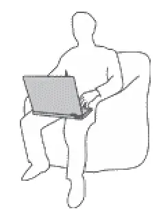 Lenovo ThinkPad X1 Fold Gen 1 Protect yourself from the heat that your computer generates image