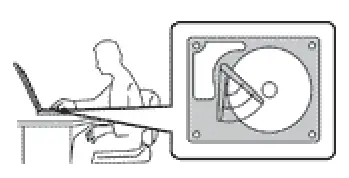 Lenovo ThinkPad X1 Fold Gen 1 Protect your computer and data when moving it Image