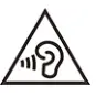 Use earphones, headphones, or a headset icon