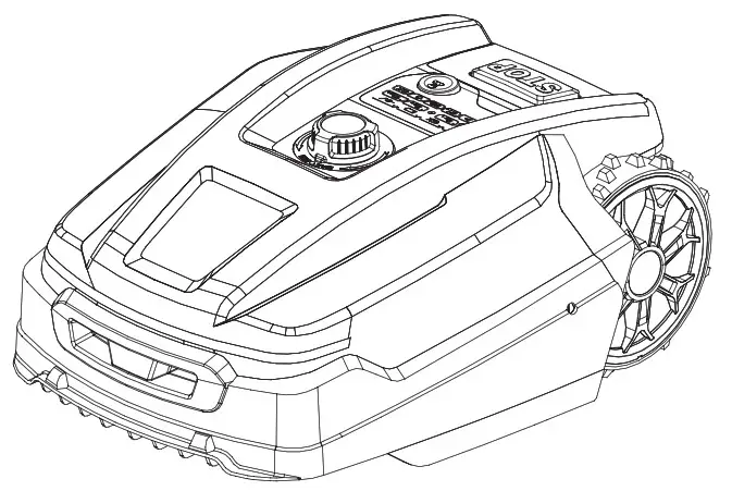 YARD FORCE Classic 500 Robot Lawn Mower