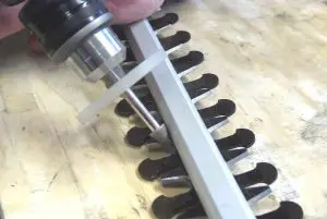 Westfalia Electric Hedge Trimmer 710W - Grinding the Mobile Knife