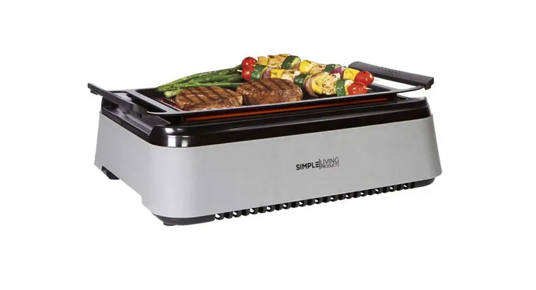 Simple Living Products Slp-sg-001 Indoor Smokeless Grill With Infrared Technology User Manual