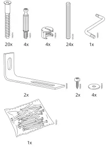 IKEA LAIVA Bookcase - fig 1