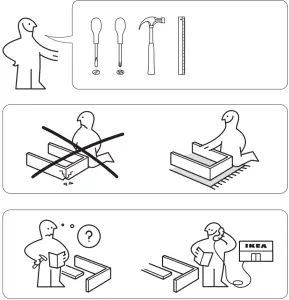 IKEA LAIVA Bookcase - fig