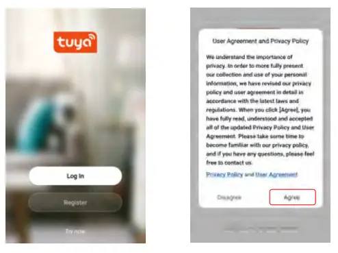 tuya P20S Solar Battery Powered PTZ Alert Camera- LOGIN
