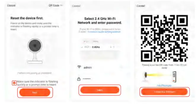 tuya P20S Solar Battery Powered PTZ Alert Camera- phone during