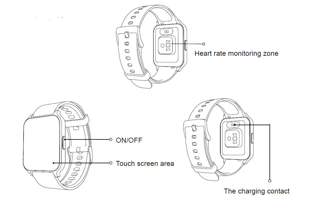 touchElex TGW101 Sirius Smart Sports Watch fig1