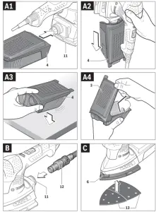 BOSCH PSM 200 AES Corner - fig 2