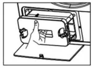 a close up of a handcart