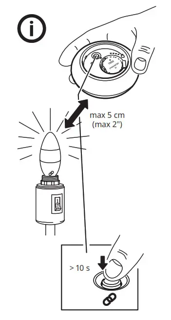 IKEA TRÅDFRI LED Bulb E12 450 Lumen - overview 2
