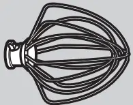 KitchenAid K45 Series 4 5 Qurts Tilt Head Stand Mixer - WHIP