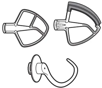 KitchenAid K45 Series 4 5 Qurts Tilt Head Stand Mixer - stirring