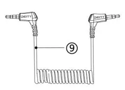 DEITY V-Mic D4 Mini Ultracompact Camera-Mount Shotgun Microphone User Manual - 3.5mm Deity smart cable