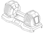 Dumbbells MS282641AAB Adjustable Dumbbell 7