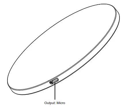 Hank Electronics HKWP113105R Wireless Charger Pad