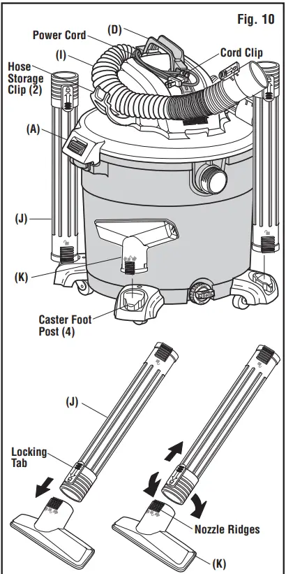 RIDGID HD16400 6 U S  GALLON 60 Liter Wet Dry VAC - fig10