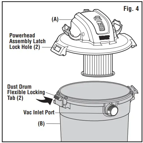 RIDGID HD16400 6 U S  GALLON 60 Liter Wet Dry VAC - fig4